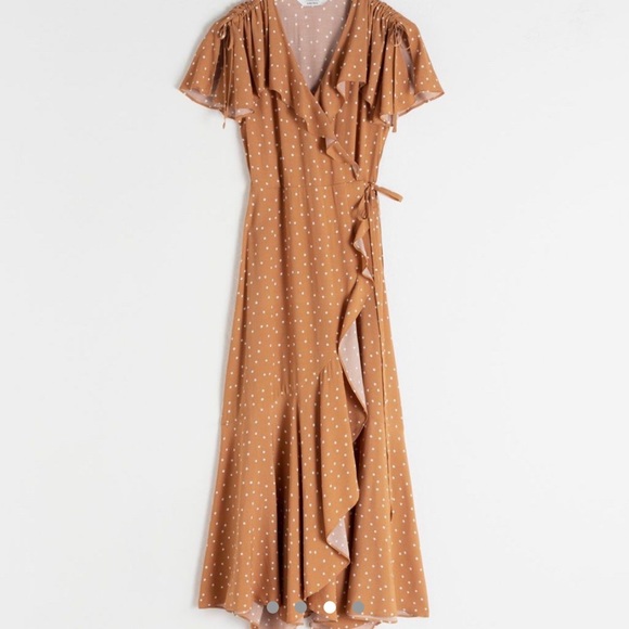 & Other Stories Midi Handkerchief Dress - Picture 3 of 4